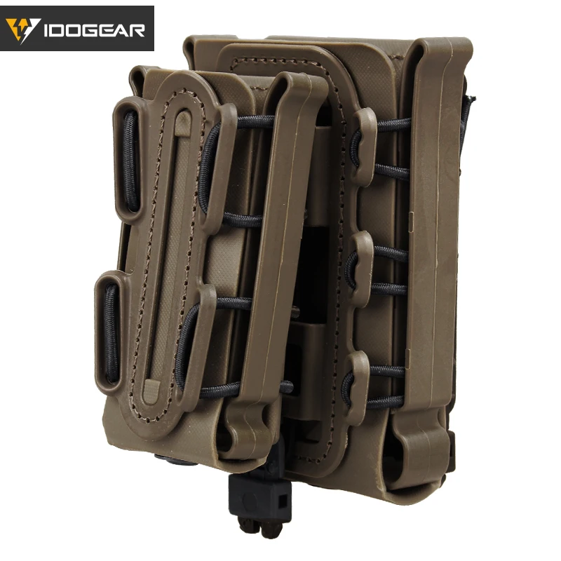 IDOGEAR мягкий пистолет военный Журнал набор кобур Fastmag зажим для ремня Пластиковая