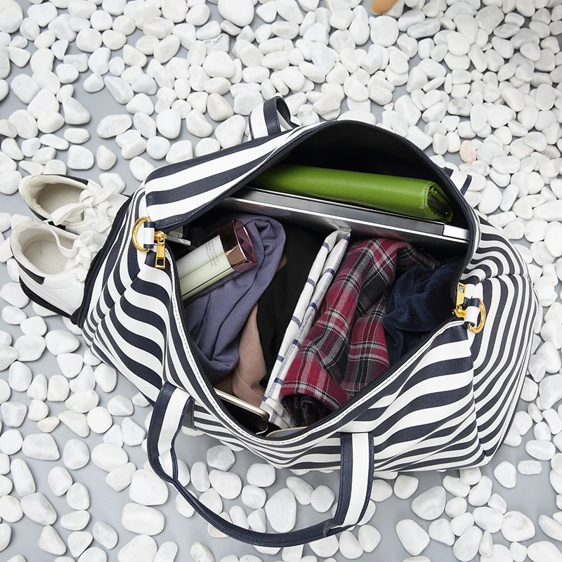 Вместительные дорожные сумки из ПВХ повседневный чемодан для мам