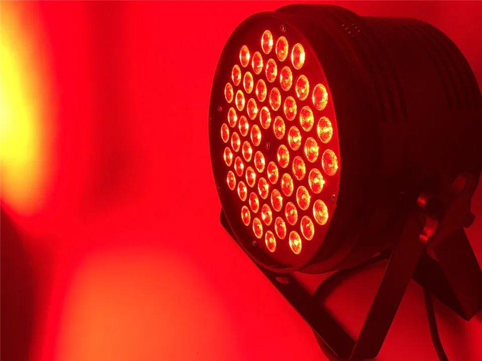 

LED 54X9 W dj par light Ultra High Brightness Rotary Windmill Light RGB Trio Taxi Stage Music, Factory Outlet Free Shipping