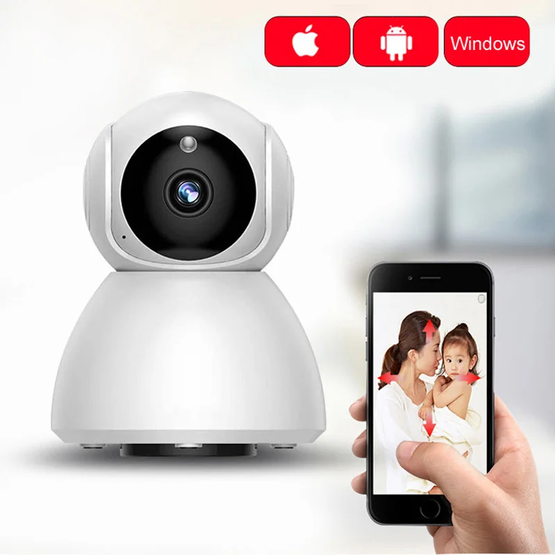 GCCAC IP WiFi камера 1080P Беспроводная смарт-камера Домашняя безопасность наблюдение PTZ