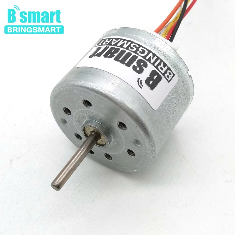 Высокоскоростной двигатель Bringsmart R2418 7500 об/мин 12 В BLDC электрическая машина PWM CW/CCW