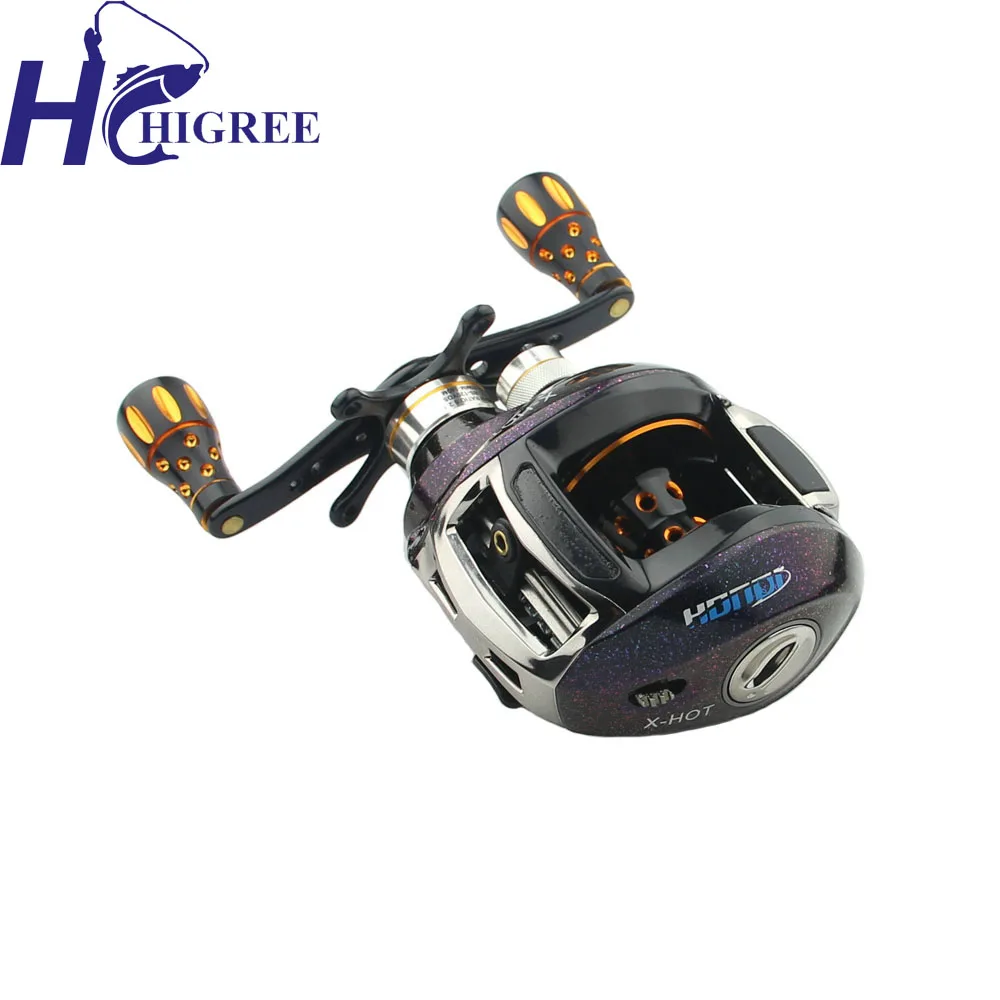 HGyikun X-HOT Baitcasting Рыболовная Катушка Baitcaster 12 + 1BB Правая Рука Версия | Спорт и