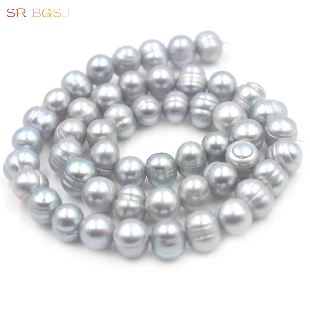 Бесплатная доставка 8-9 мм выбрать по цвету почти круглые бусины из натурального