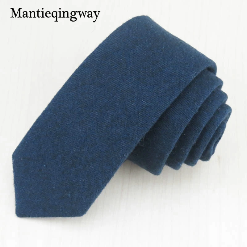 Mantieqingway бизнес хлопковые галстуки для мужчин Свадебные Рождественские украшения костюмы узкий галстук Gravatas тонкий Аксессуары для галстуков