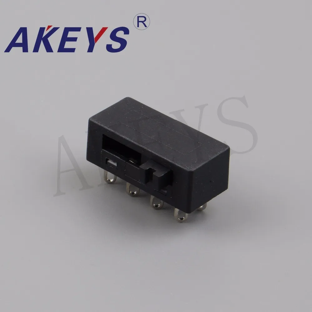 5 шт. SK-23N02 переключатель переключения слайдов боковые вставки 8 Pin 2P3T с железной