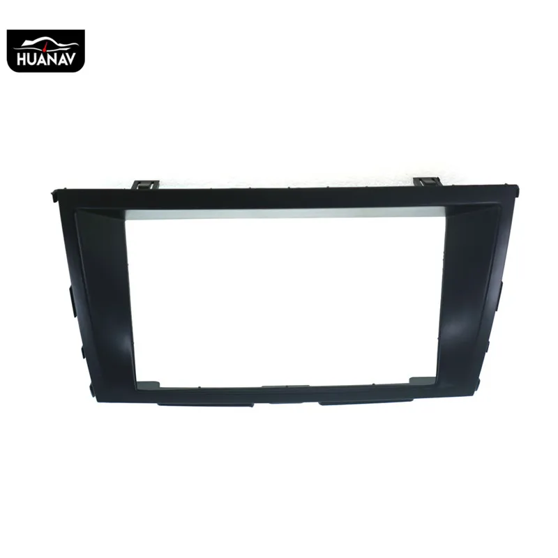HUANAV автомобиль радио фасции CD DVD фасции для TOYOTA Land Cruiser Prado 120 рамка для DVD CD отделка монтажная рама панель