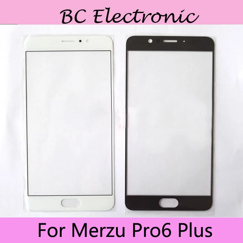 Внешний стеклянный объектив для Meizu Pro 6 Plus сменная деталь сенсорного экрана Pro6 plus