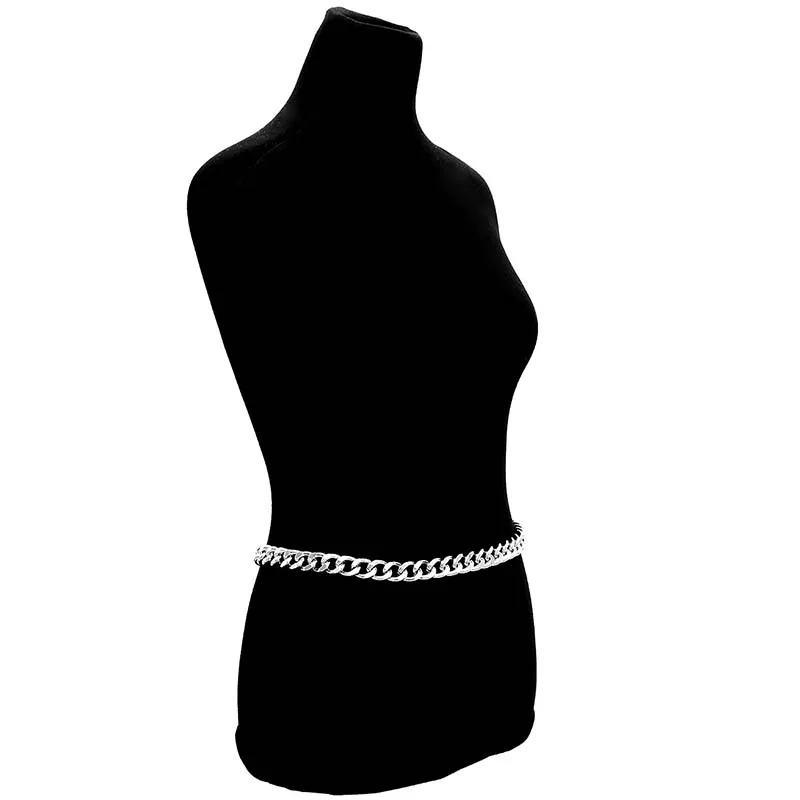 Style05 Silver Новые дизайнерские цвета: золотистый, Серебристый; женские свадебные туфли на тонком металлическом узкие Высокая талия ремень цепочка богемных дам монета с бахромой, с кисточками Ремни для женское платье Cinto - Цвет: Style05 Silver