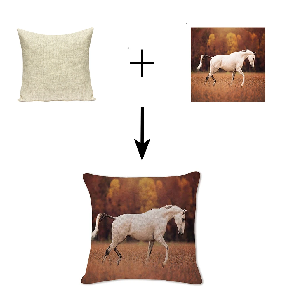 Чехлы на заказ дизайнерские декоративные подушки с принтом домашних животных