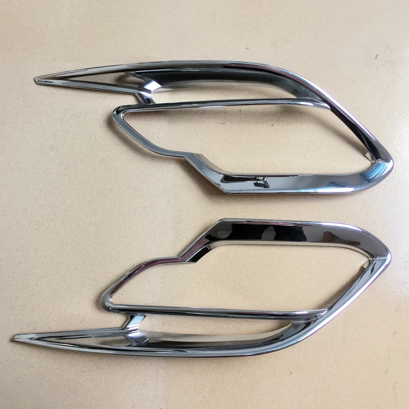 ABS аксессуары из хрома внешняя сторона задняя противотуманная фара крышка