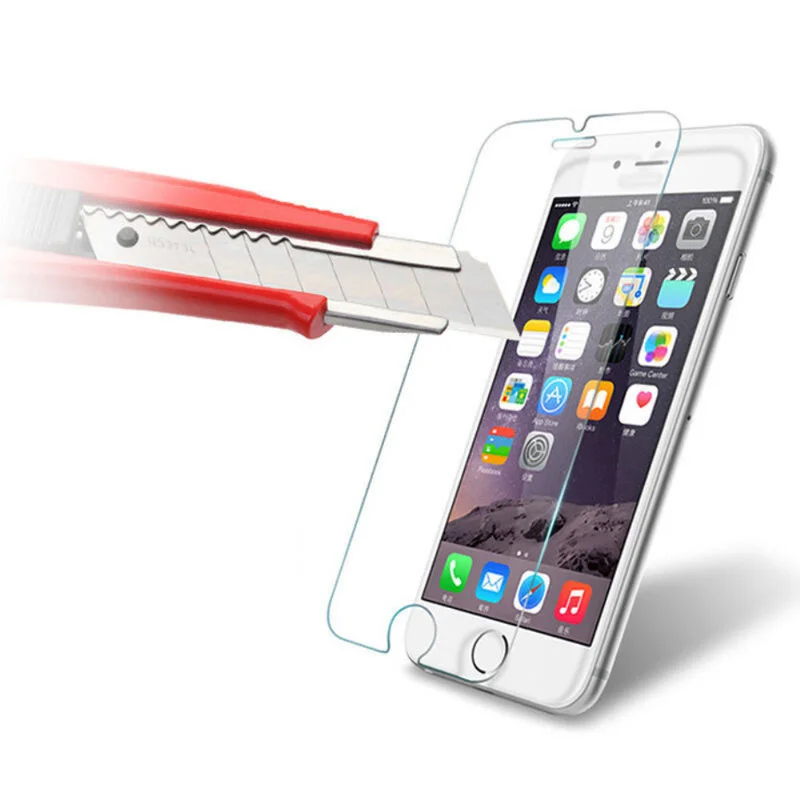 Защитное стекло 2 шт. 9 H закаленное Стекло для IPhone X Стекло протектор для IPhone 6 6s плюс 8 8 плюс 7 5 5S 5c SE 4 4S Защитные Жесткий Стекло фильм