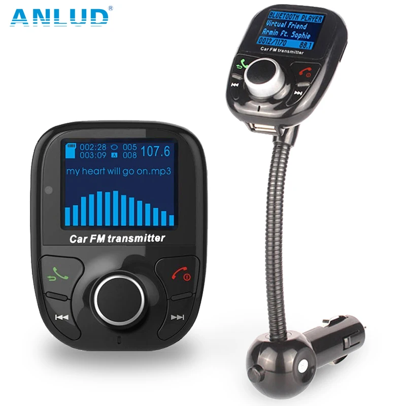 Hands Free Bluetooth комплект Автомобильный fm передатчик модулятор с автомобилем mp3 плеер