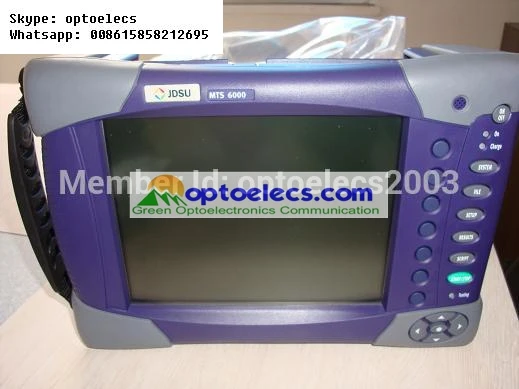 JDSU MTS-6000 SM одномодовый OTDR с E8126B оптический модуль 1310/1550nm 42/41dB динамический