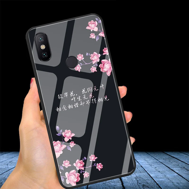 Закаленное Стекло + TPU чехол для Xiaomi Redmi S2 RedmiS2 кожи S 2 случаи телефон крышку