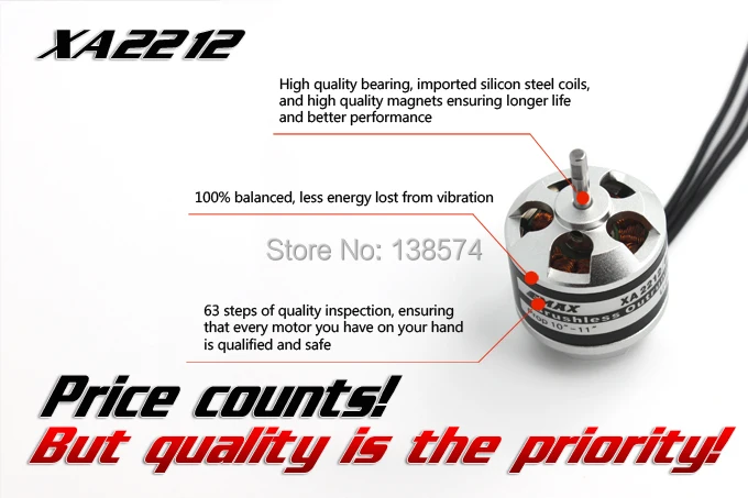 EMAX XA2212 820KV 980KV1400KV двигатель с Simonk 20A ESC | Игрушки и хобби