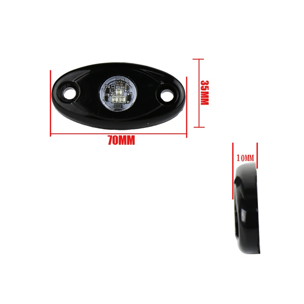 RGB подсветка светодиодсветодиодный Rock Light s светильник водостойкая неоновая