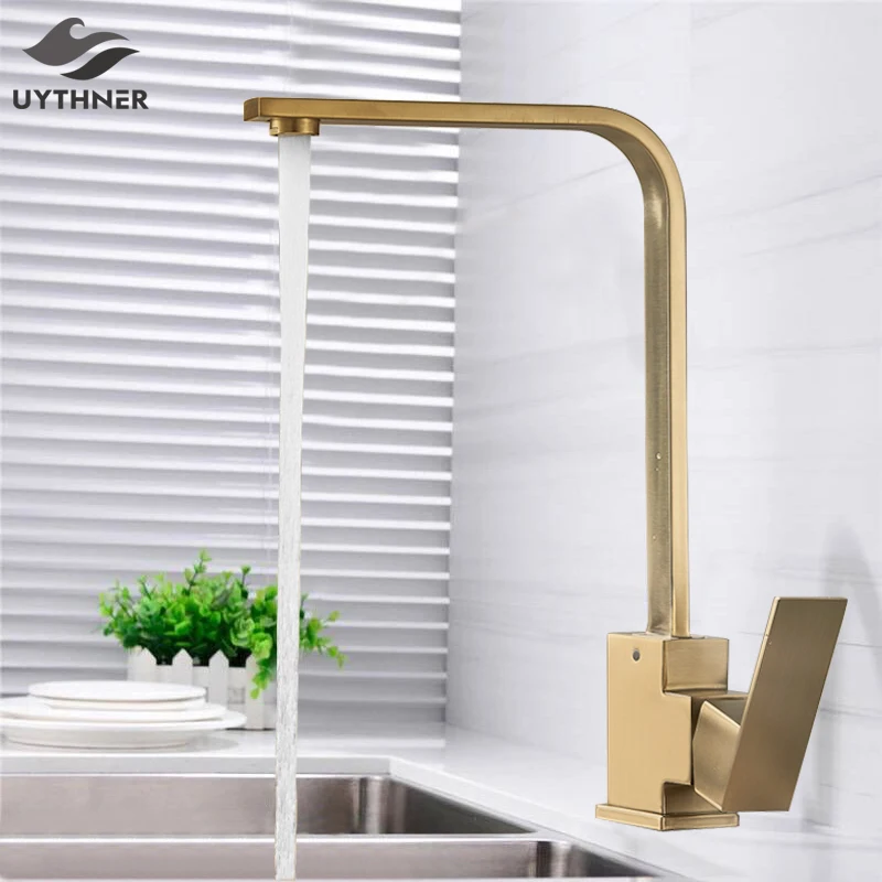 Смеситель для кухни смеситель горячей и холодной воды матовый