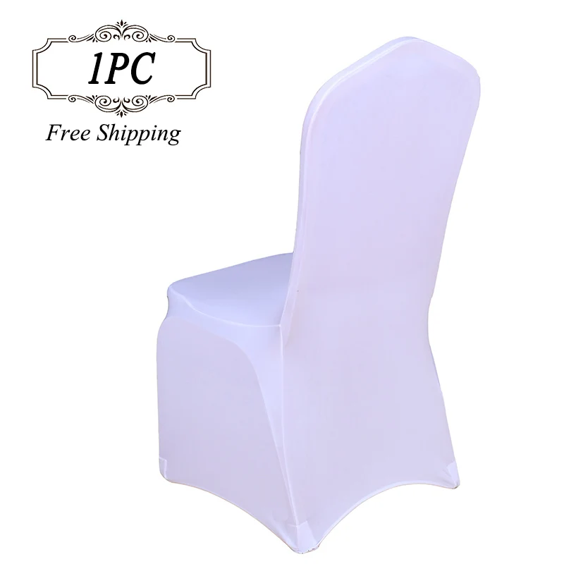 1 шт./лот универсальные чехлы на стулья из полиэстера лайкры и спандекса вечерние