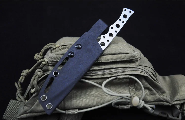 Клинок PSRK SHARK 59HRC 12C27 с фиксированным лезвием уличный инструмент для выживания и