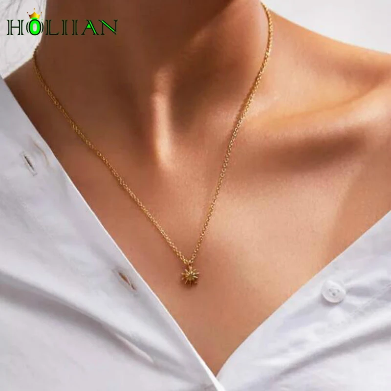 Горячая леди Boho модные длинные красивые подвески и ожерелья Золото цвет