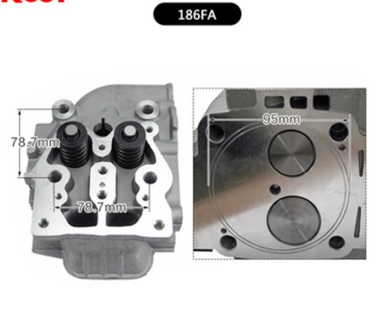 Аксессуары для дизельного генератора с воздушным охлаждением 170F 178F 173FA 186FA 188F 186F
