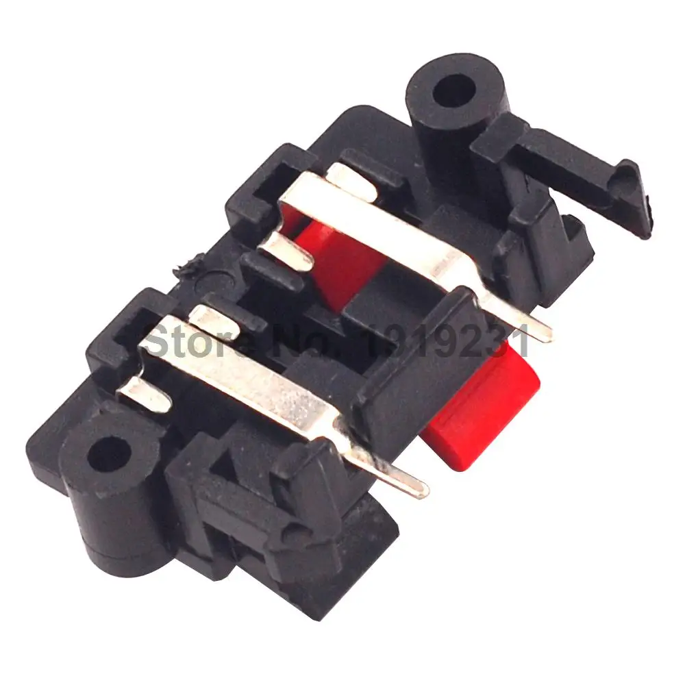 5 шт. двухрядные 2 положения (боковая/изогнутая стопа) клеммы с разъемом нажимной