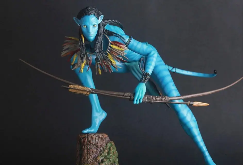 Il фильм di James Cameron Аватар 2 Нави Нейтири Pazzo Giocattoli фигурка Statua 1" Аниме Фигурка Da Collezione modello - Цвет: Archer