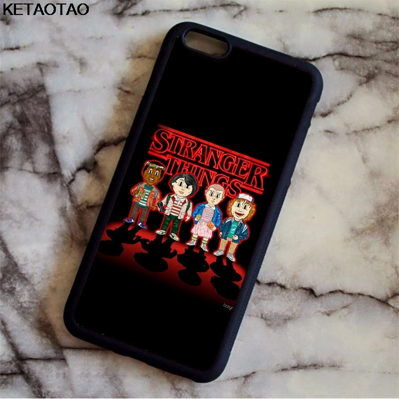 KETAOTAO крутой арт странные вещи телефонные чехлы для iPhone 4S 5C 5S 6 6S 7 8 Plus X Samsung NOTE чехол