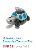 Для Dinotrux динозавр грузовик съемный динозавр игрушечный автомобиль Mini модели Новые детские подарки игрушки модели динозваров мини-игрушки для детей