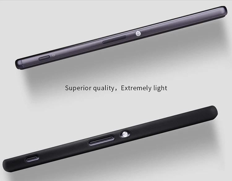 10 шт./лот Оптовая чехол для Sony Xperia XA Ultra Nillkin Super Frosted Shield с подарок Экран протектор |