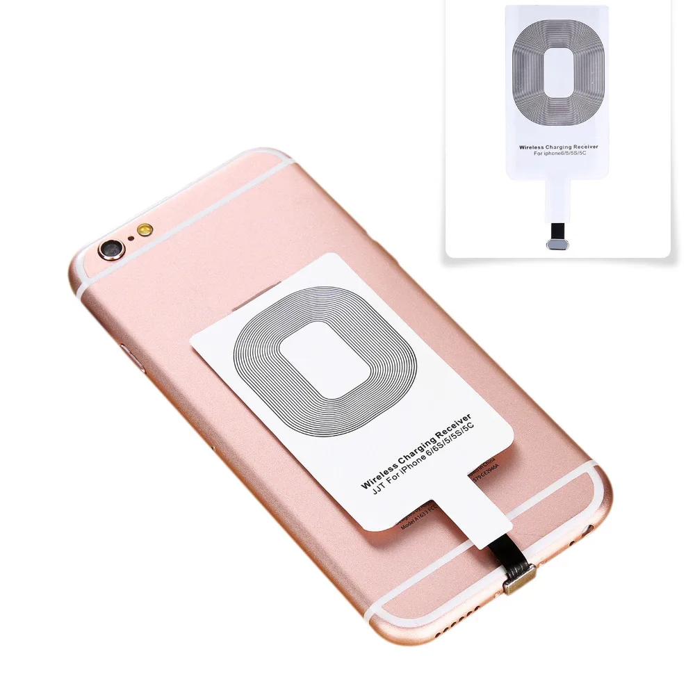 Qi Стандартный беспроводной зарядный приемник адаптер мат катушка для iPhone 6S 5S 6 |