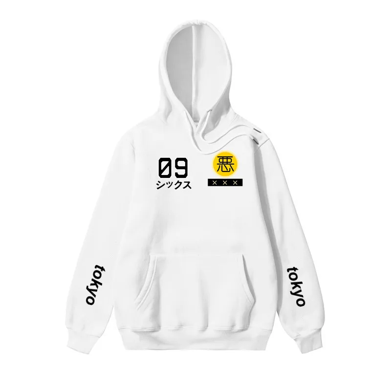 Новинка 2018 женские Толстовки в стиле Харадзюку толстовки с капюшоном Токио Бэй