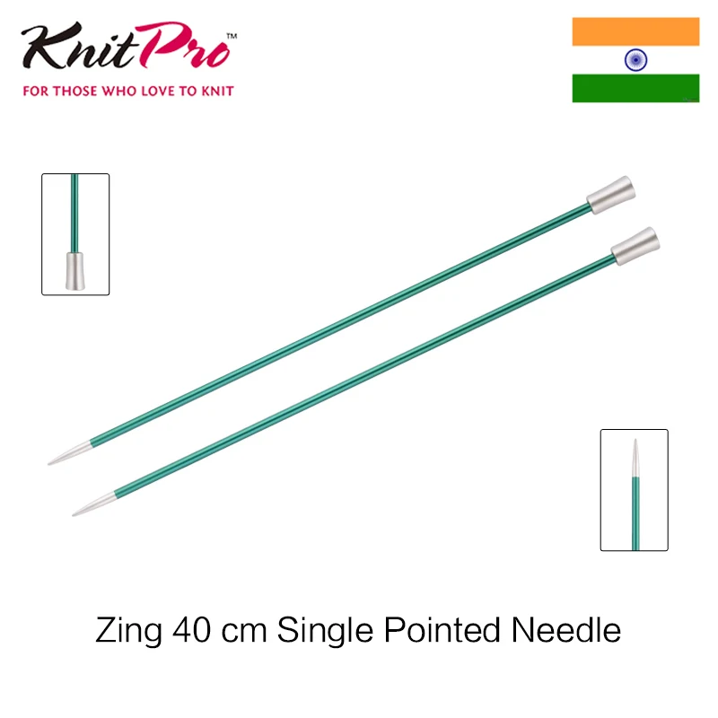

1 piece Knitpro Zing 40 cm Single Pointed Needle