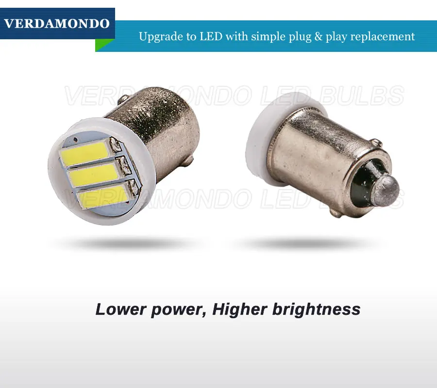 4 шт. BA9S T4W 3 светодиодный 7020 SMD освещение салона автомобиля Чтение купольная лампа освещение карты авто лампы DC 12 В холодный белый желтый красный синий