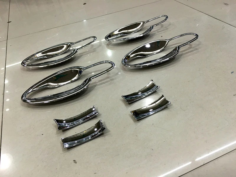 

Fit For Mazda CX-3 CX3 2015 2016 2017 2018 ABS Chrome Exterior Trim Car Door Handle Bowl Guard 8pcs