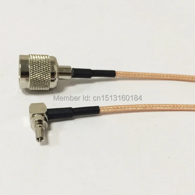 Новый CRC9 к штепсельной вилке TNC RG316 кабель pigtail 15 см для 3G внешней антенны