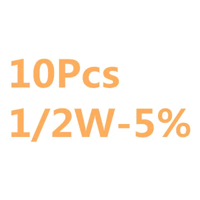 1 Вт/8 Вт 1/4W 1/2W 1 Вт 2 3W 5 Вт 1% 5% Цвет кольцо резистора 0.27R 2.7R 27R 270R 2,7 K 27K 270K Ohm - Объем: (10Pcs) 0.5W-5-