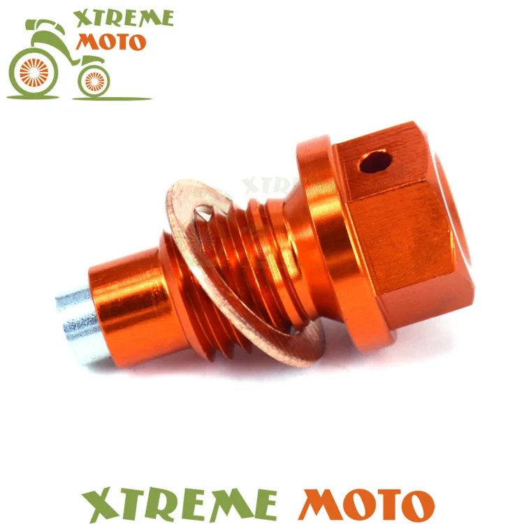 M12x1.5x20 CNC Заготовка Алюминий магнитные слива масла затыкающий болт для KTM SX SXF EXC excf EXCR XC XCW XCF 125 250 300 350 400 450 500