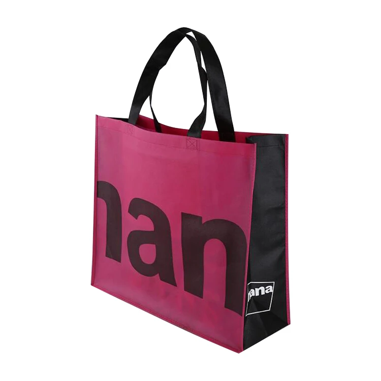 

Custom Shopping bag PP Nonwoven bag with Heat transfer printing