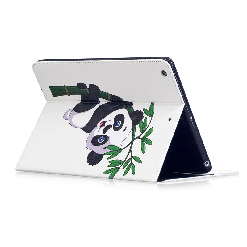 

Wekays For Coque Apple IPad Air IPad 5 9.7" Cartoon Panda Leather Flip Fundas Case For IPad Air IPad 5 IPad5 Tablet Cover Cases
