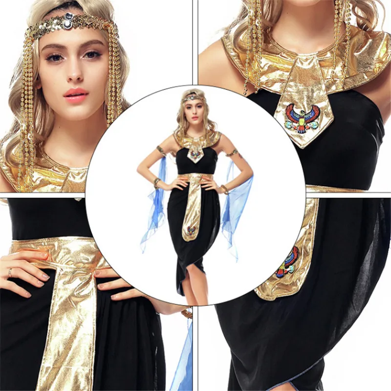 2018 г. Новые пикантные Cleopatral платье Маскарад фантазия греческой богини общие
