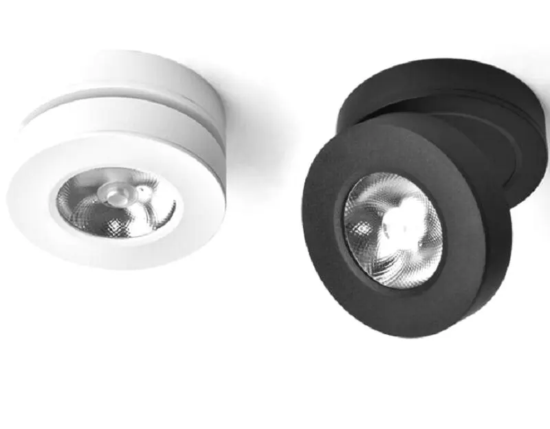 1 шт. затемняемый 10 Вт AC85 260V COB LED освещение трека белый корпус Заводская цена
