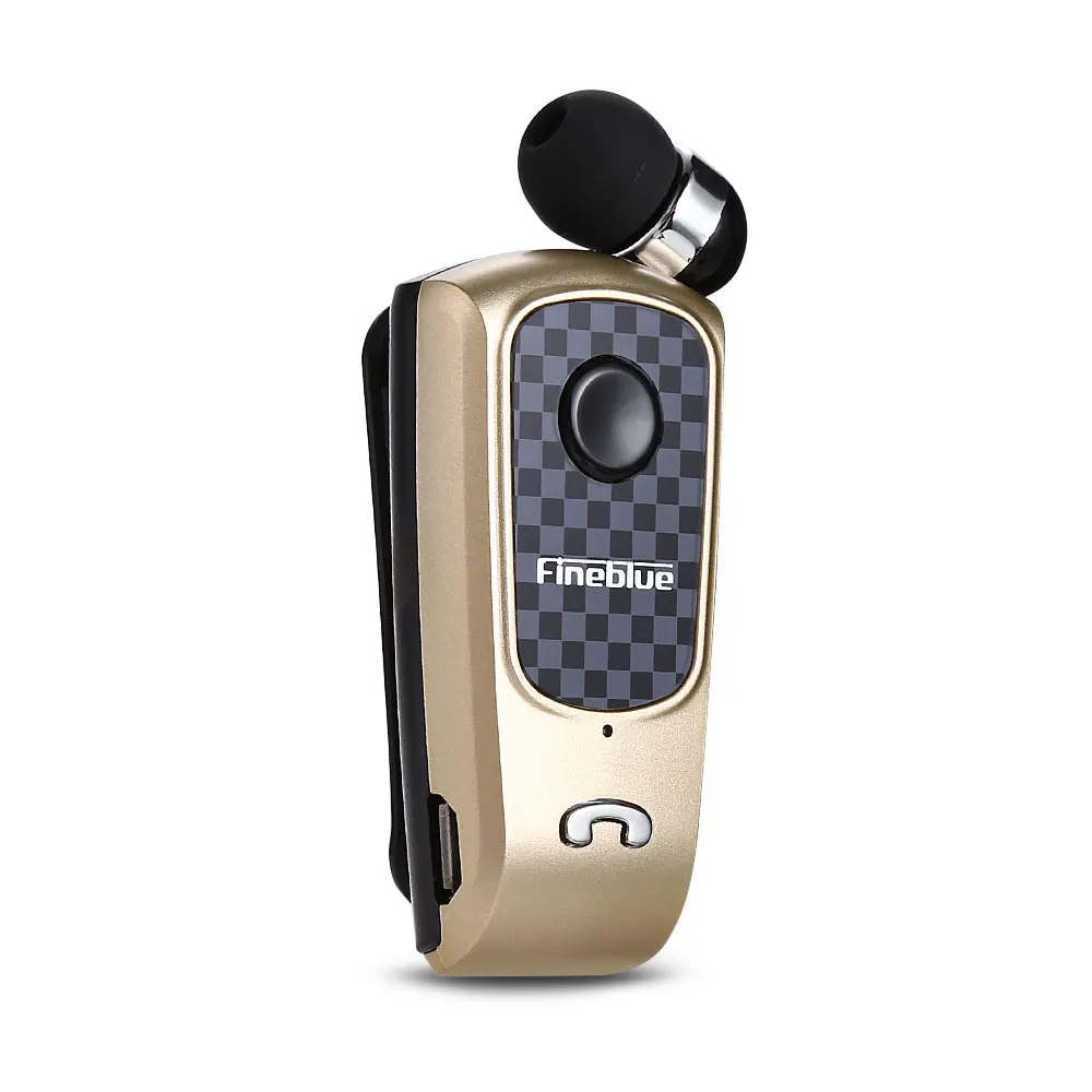 Fineblue F плюс Беспроводной Bluetooth наушники вибрации Clip on Бизнес гарнитура с