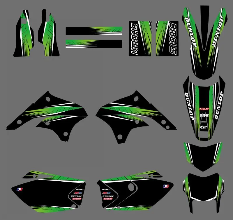 Наборы наклеек для Kawasaki KLX450 графические и фоны 2008 2009 2010 2011 2012 KLX 450|sticker kit|decal kitdecal