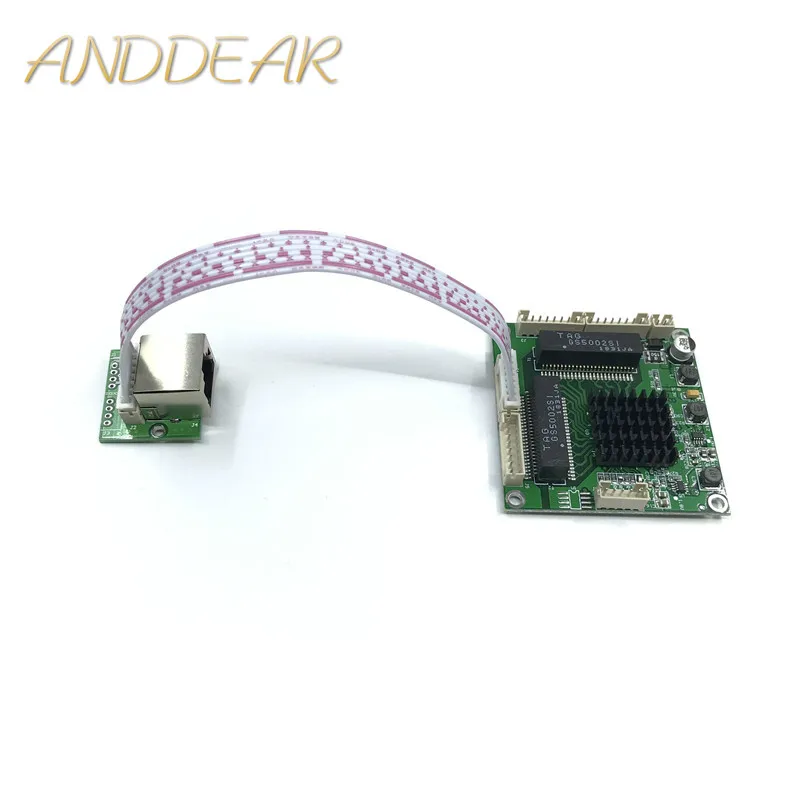 Промышленный Класс мини 3/4 порт модуль передачи гигабитный коммутатор 10/100/1000