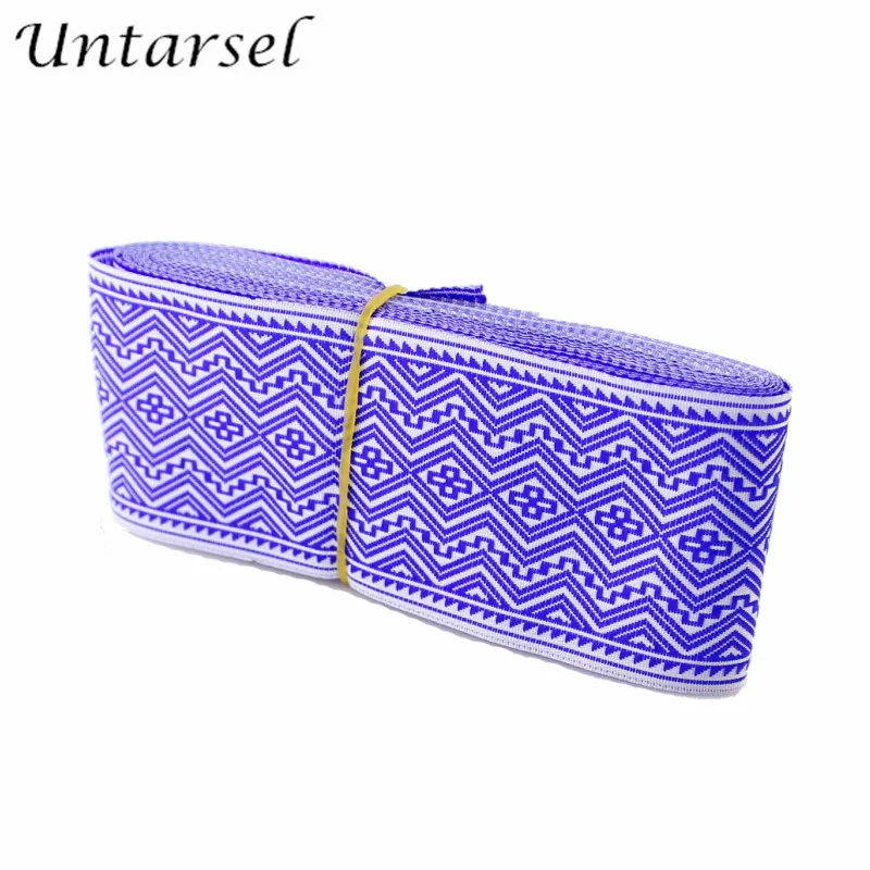 Высокое качество 5 ярдов/партия см модная жаккардовая лента grosgrain кружево