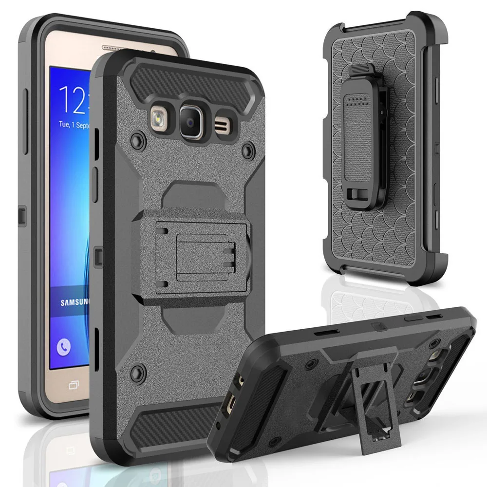 Сверхмощный Гибридный бронированный чехол прочная кобура + Зажим для ремня с