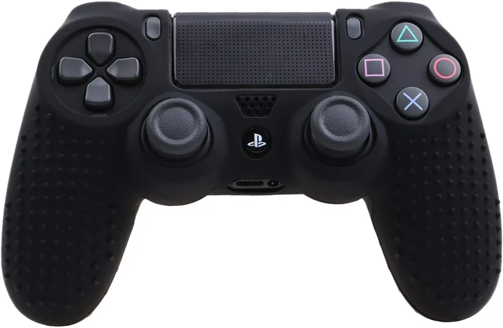 Для Dualshock 4 Чехол Шипованный горошек Силиконовый каучуковый гель чехол для Sony PS4 Slim/Pro контроллер чехол красный синий черный зеленый