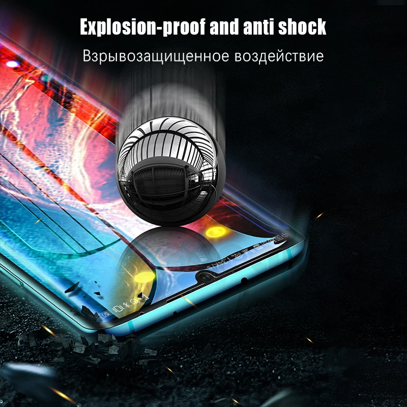 20D полное покрытие закаленное стекло для Huawei P Smart 2019 Защитная пленка экрана Mate 20 10