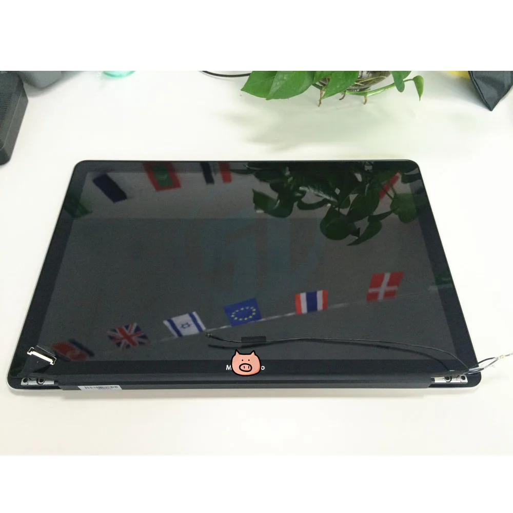 Полный ЖК экран для Macbook Pro A1286 светодиодный со стеклянным дисплеем в сборе 2012